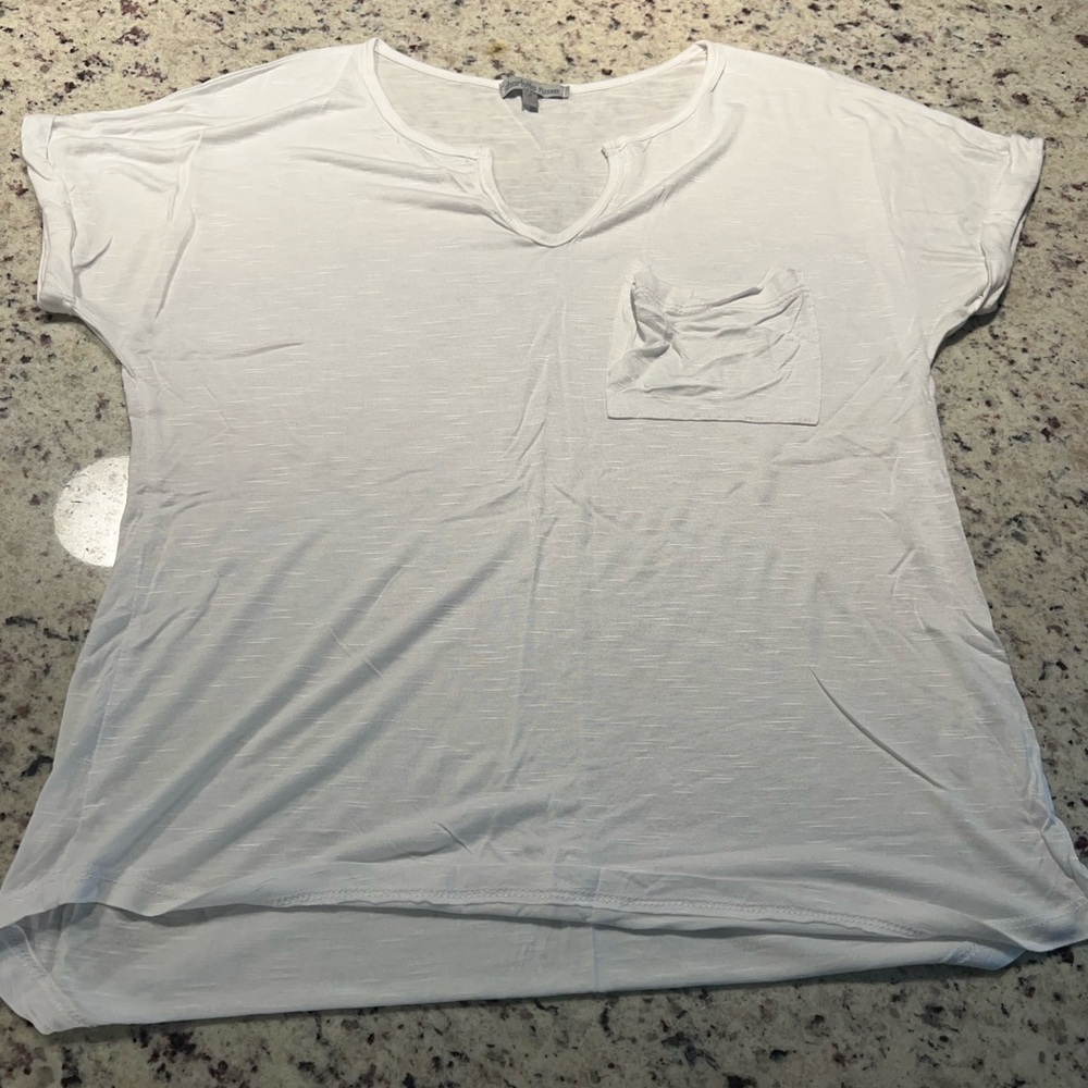 Charlotte Russe Women’s White Tee Small